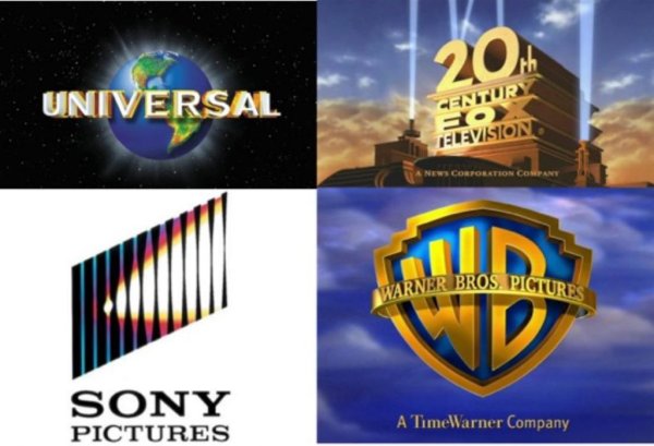 Известные кинокомпании Голливуда