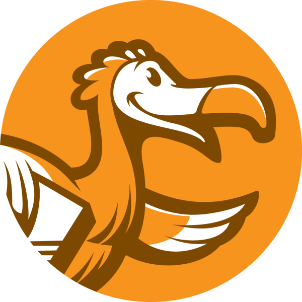 Додо логотип без фона