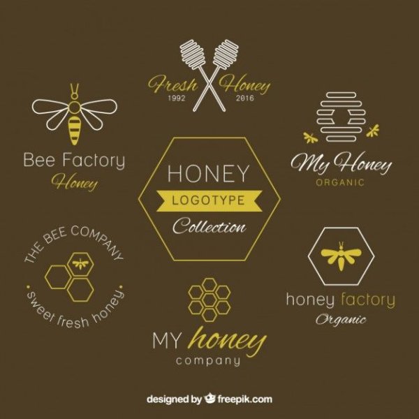 Медовый логотип