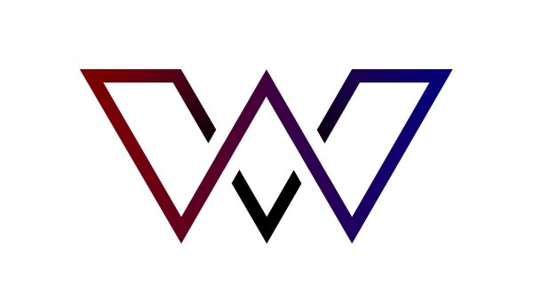 Буква w логотип