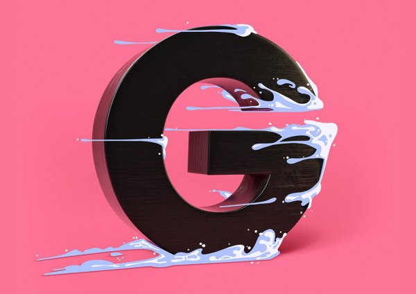 Стилизованная буква g