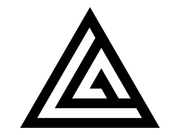 Треугольный логотип известный