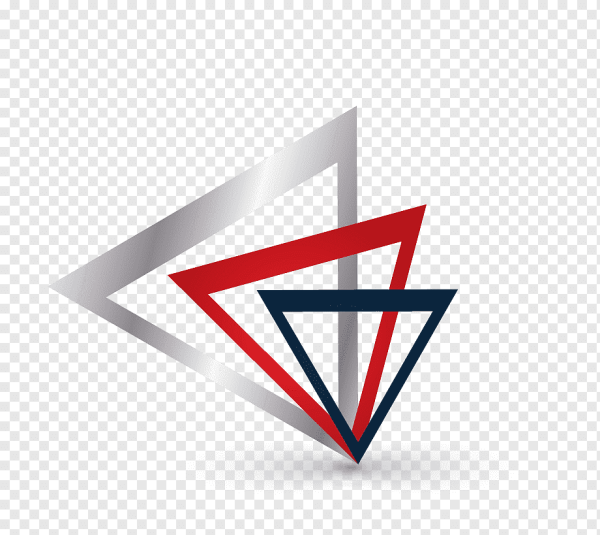 Логотип из треугольников