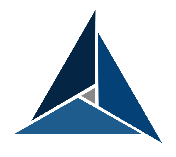 Логотип три треугольника