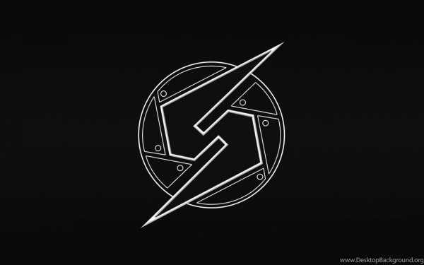 Логотип черно белый