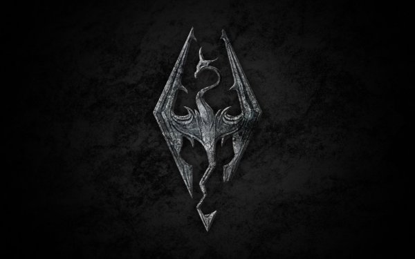 The Elder Scrolls v Skyrim логотип