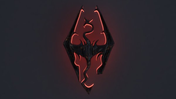 The Elder Scrolls v Skyrim лого