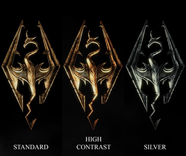 The Elder Scrolls v Skyrim лого