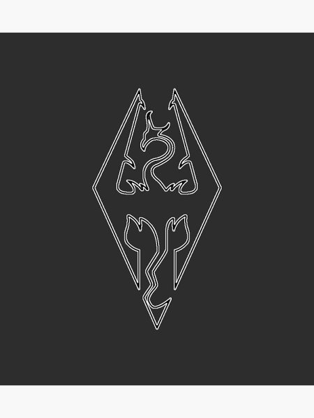 The Elder Scrolls v Skyrim лого