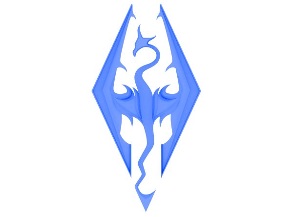 Лого скайрим драгонборн