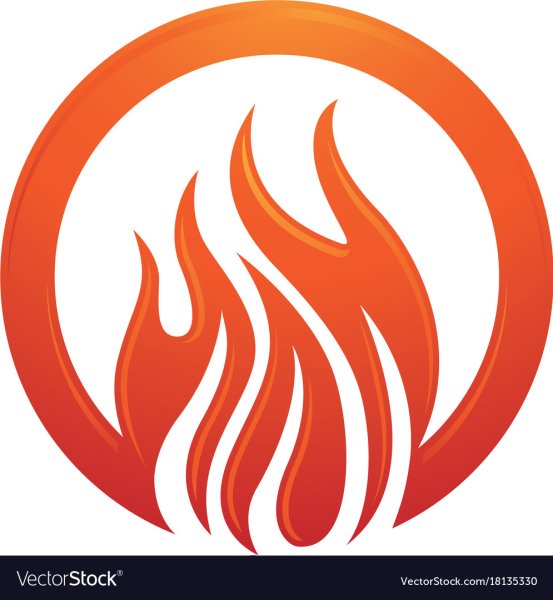 Огонь логотип