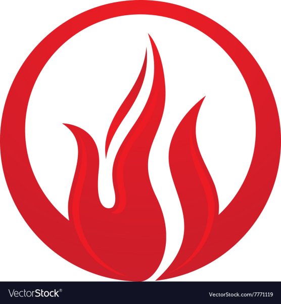 Огненный логотип