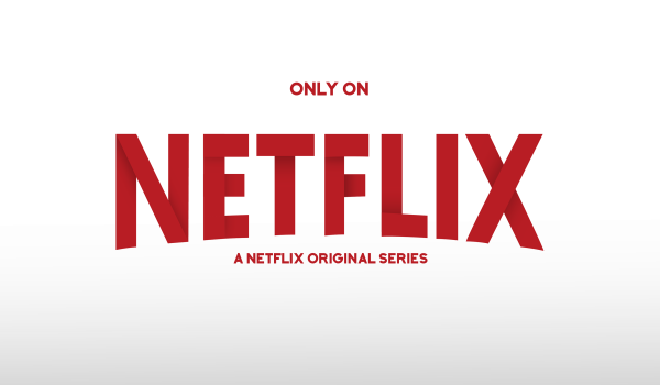 Нетфликс на белом фоне
