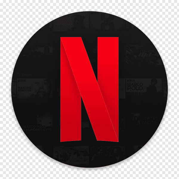 Netflix на прозрачном фоне