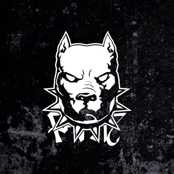 Логотип Эрика Давидовича питбуль