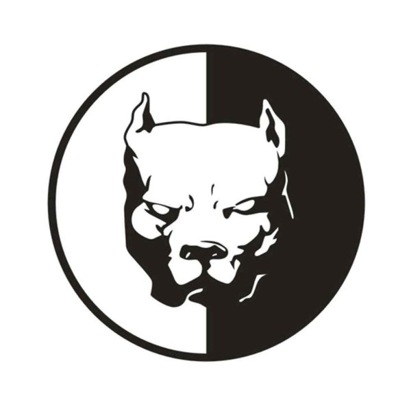 Наклейки питбуля