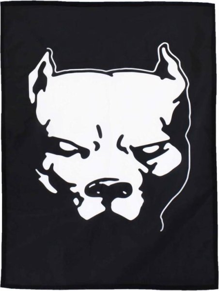 Питбуль лого вектор