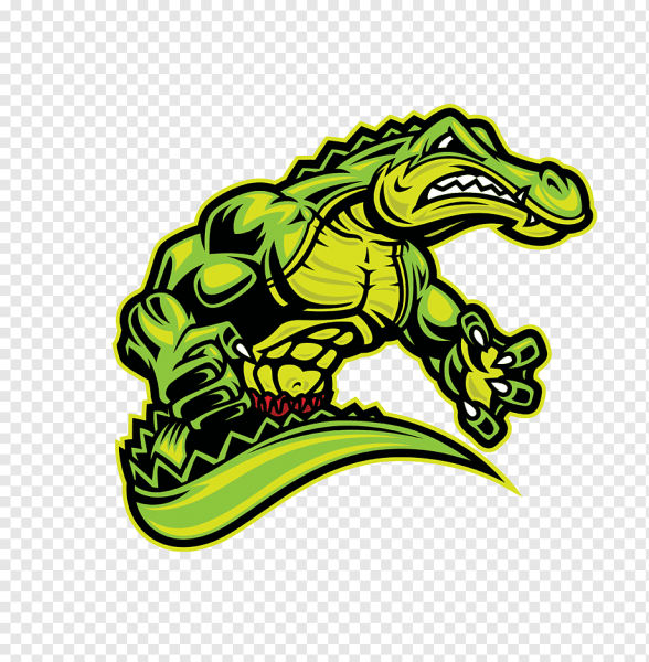 Наклейка Аллигатор