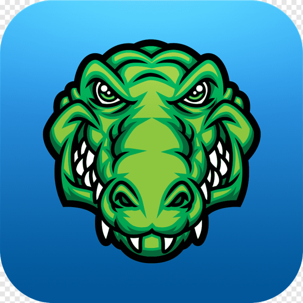 Аллигатор значок