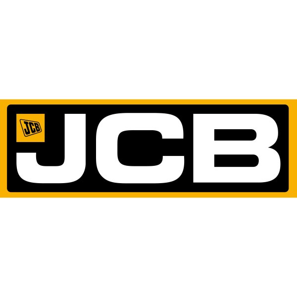 Наклейки JCB 3cx логотип