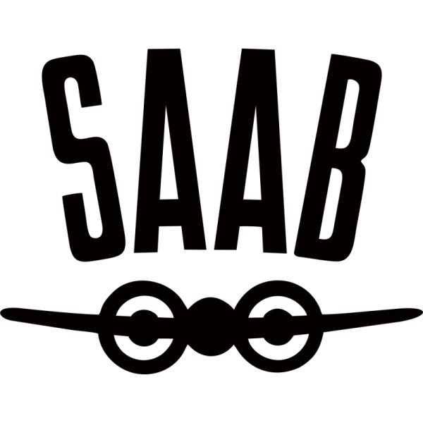Надпись Сааб