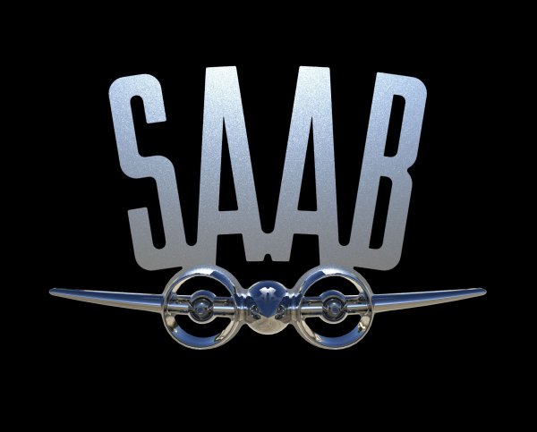 Saab самолет лого