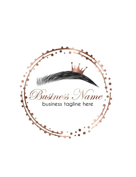 Печать логотип бровиста