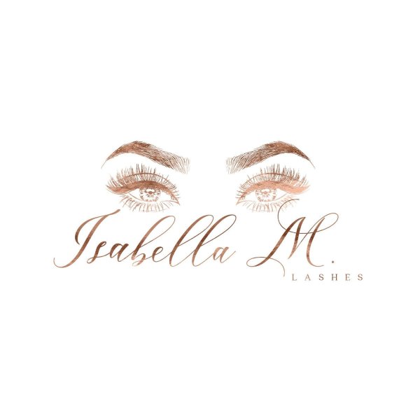 Логотип брови и ресницы