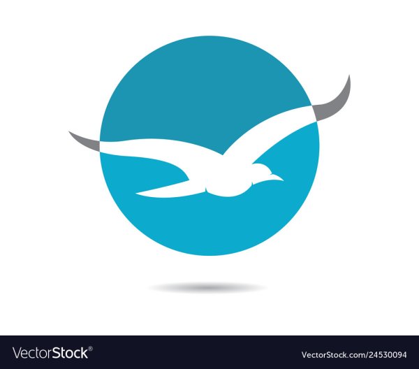Логотип с чайками