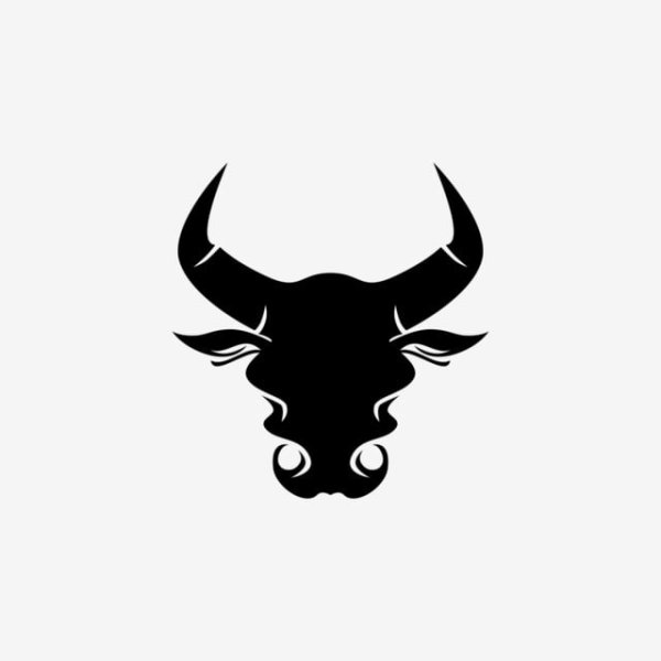 Стилизованная голова быка