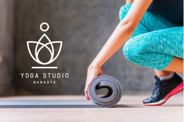 Логотип йога студии