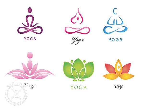 Примеры логотипов фйоги