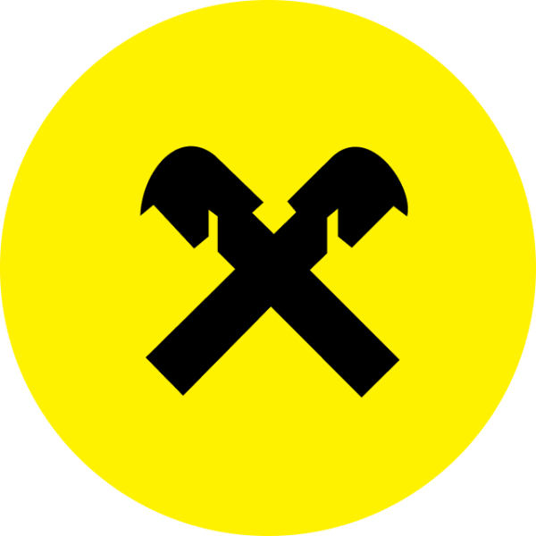 Райффайзенбанк логотип без фона