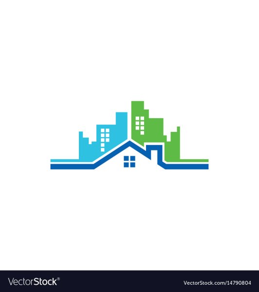 Красивый город логотип