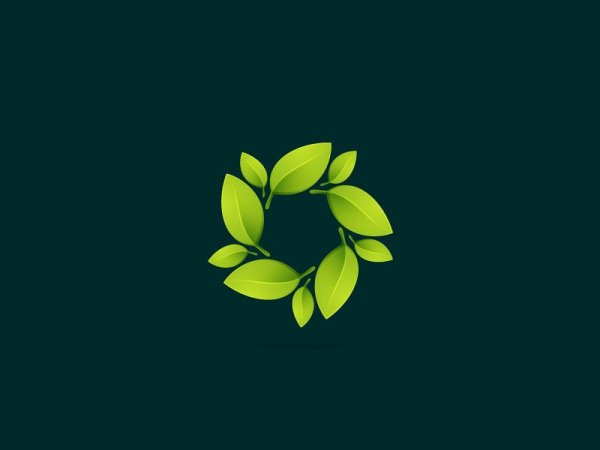 Салатовый логотип