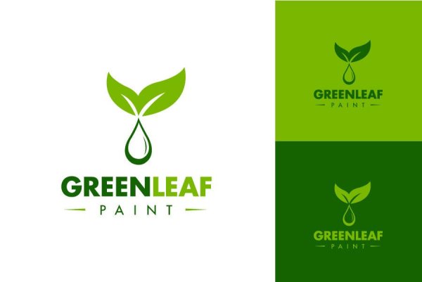 Зелёный лес логотип