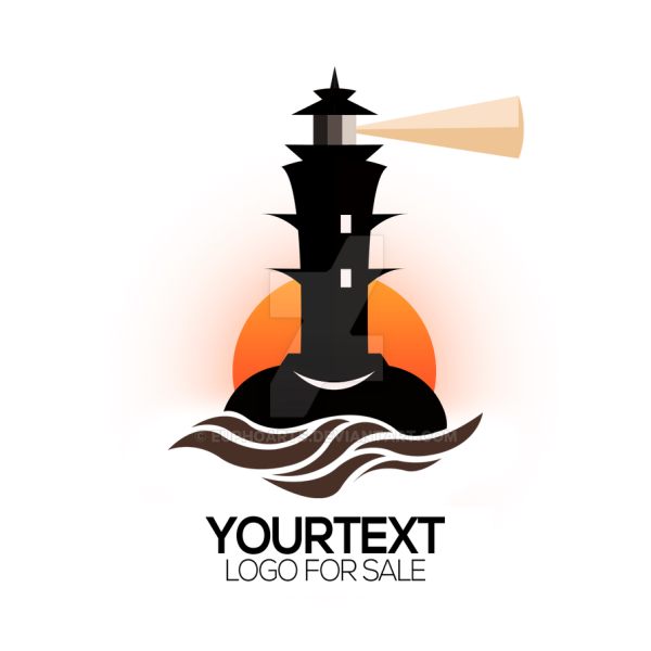 Маяк логотип современный