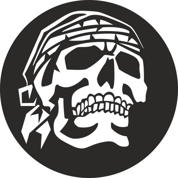 Бандана череп