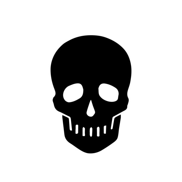 Череп контур