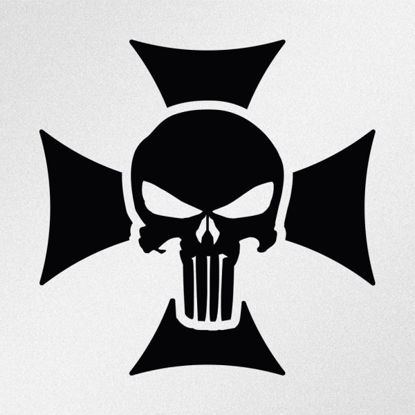 Каратель Punisher череп