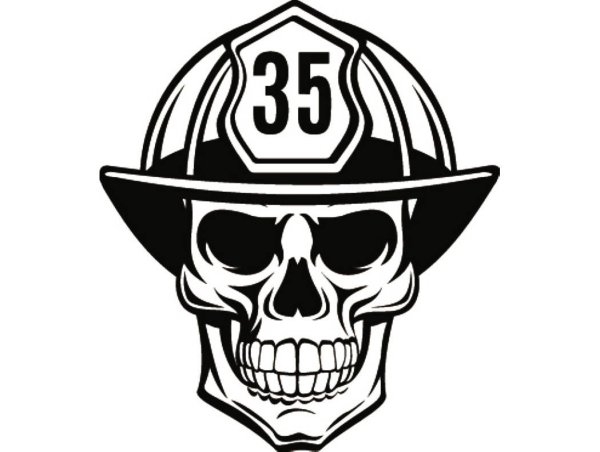 Красивый череп для логотипа