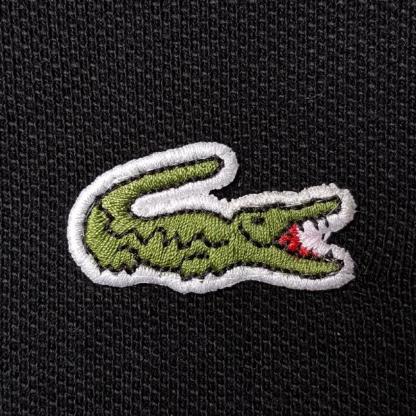 Поло Lacoste с крокодилом