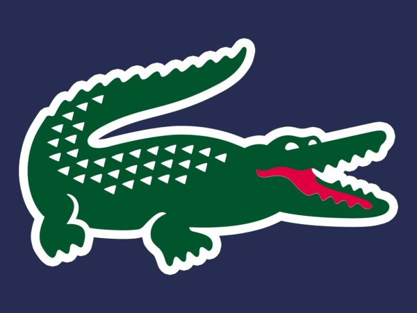 Лакост красный крокодил