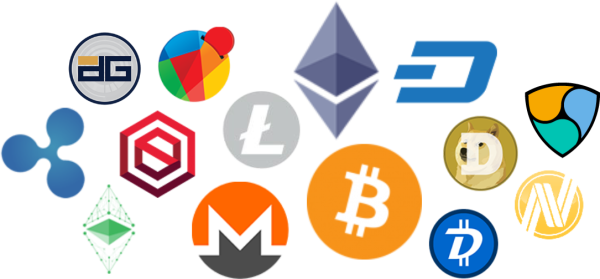 Иконки криптовалют