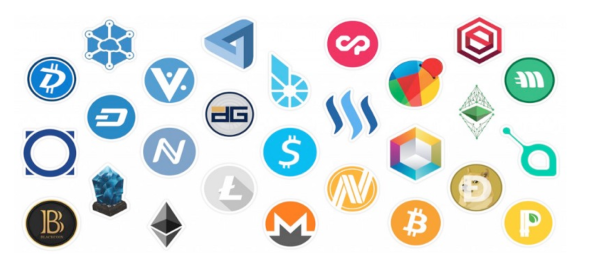 Символы криптовалют
