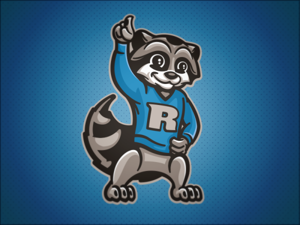 Спортивный енот