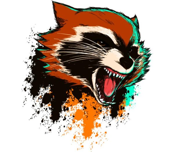 Енот Векторная Графика