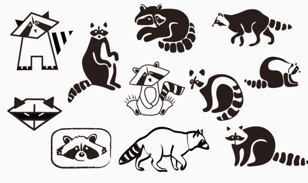 Стилизованные животные