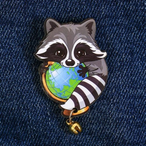 Енот талисман