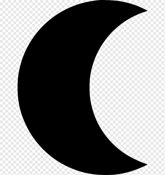 Черная Луна значок